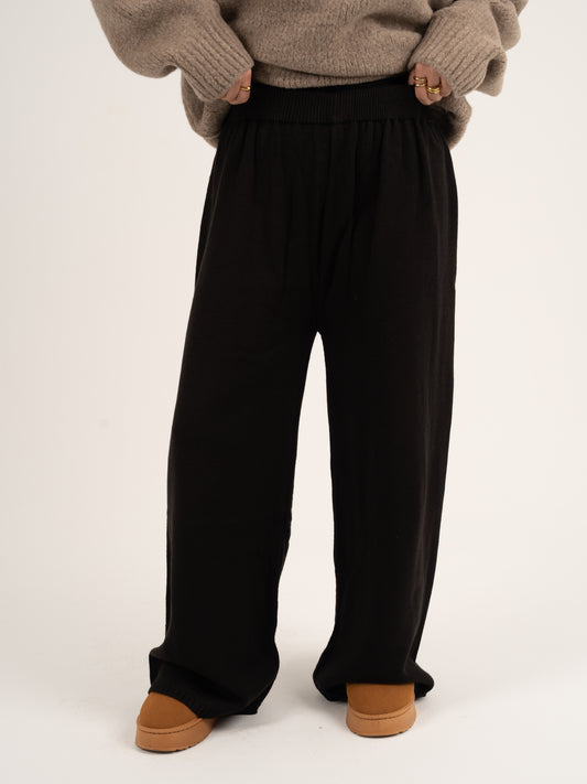 The Black Knit Pants