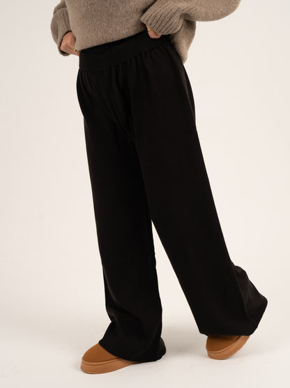 The Black Knit Pants